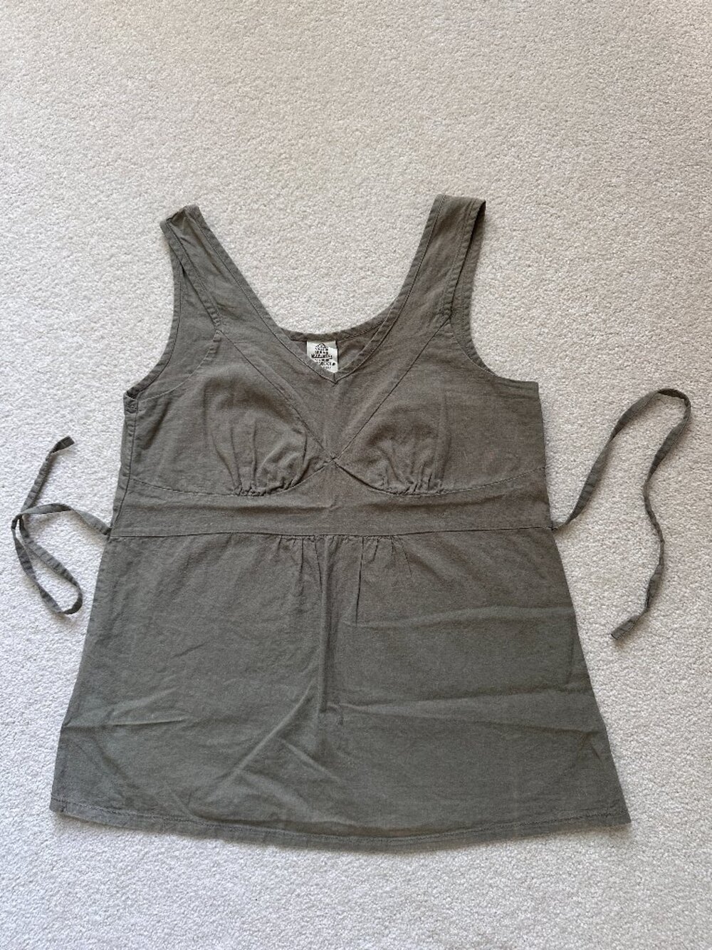 Womens tie Back Top